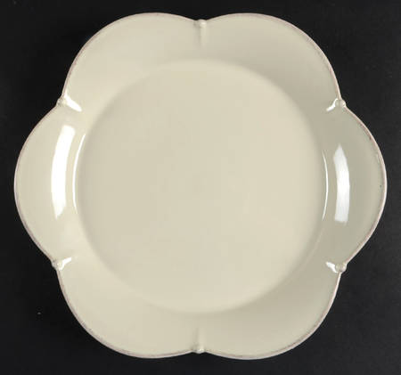Meridian Cream Luncheon Plate