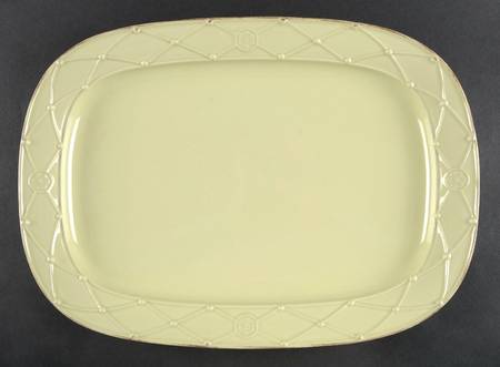 Meridian Sage Green 17" Rectangular Serving Platter