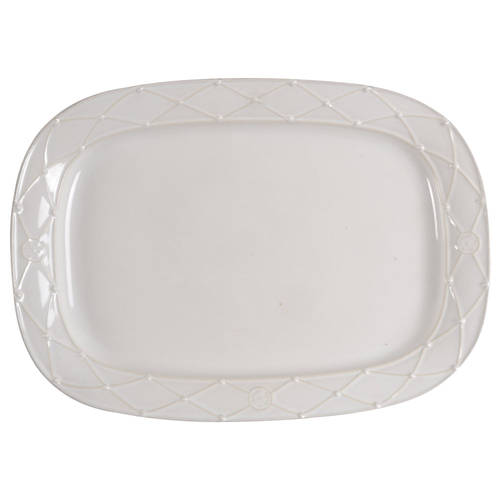 Meridian White 17" Rectangular Serving Platter