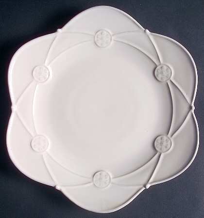 Meridian White Salad Plate