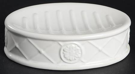 Meridian White Soap Dish