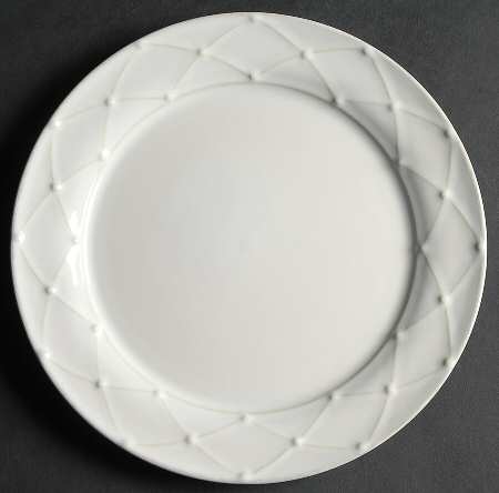 Meridian White Salad Plate