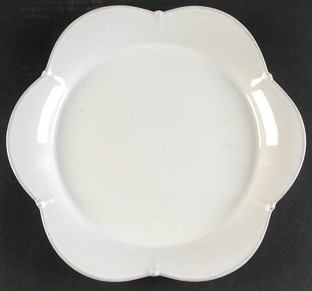 Meridian White Luncheon Plate