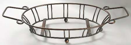 Madeira Harvest (Moss Green) 16" Augratin-Metal Stand
