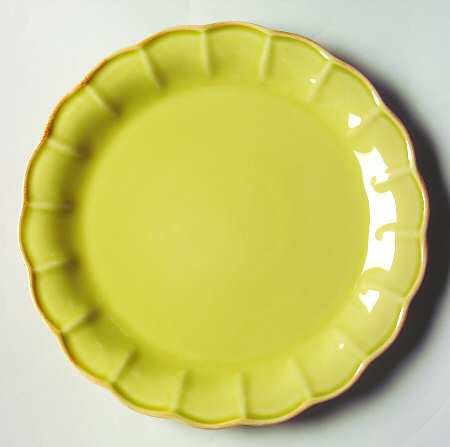 Autumn Waves Celery (Green) Salad Plate