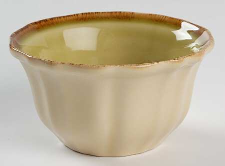 Autumn Waves Celery (Green) Ramekin