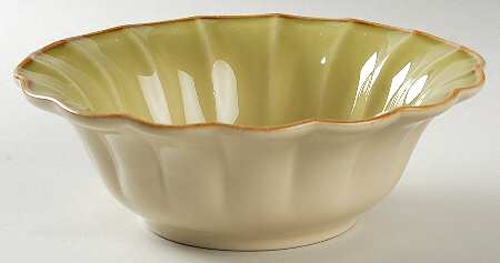 Autumn Waves Celery (Green) Soup/Cereal Bowl