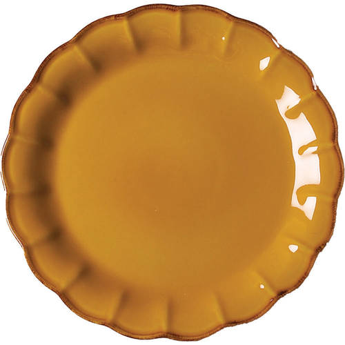 Autumn Waves Honey (Yellow) Salad Plate