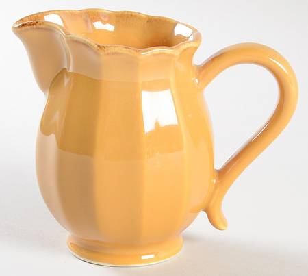 Autumn Waves Honey (Yellow) Creamer