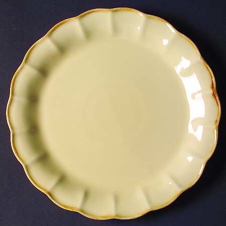 Autumn Waves Oatmeal (Cream) Salad Plate