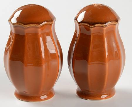 Autumn Waves Pumpkin (Orange) Salt & Pepper Set
