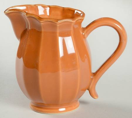 Autumn Waves Pumpkin (Orange) Creamer