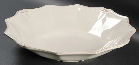 Vintage Port Cream 11" Pasta Serving Bowl