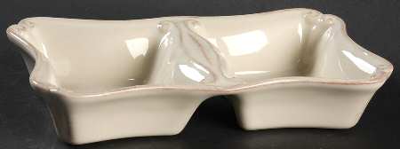 Vintage Port Cream 2 Part Rectangular Divided Server