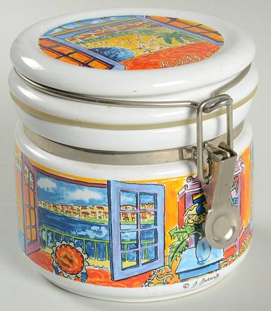 Masters Collection Small Canister & Lid