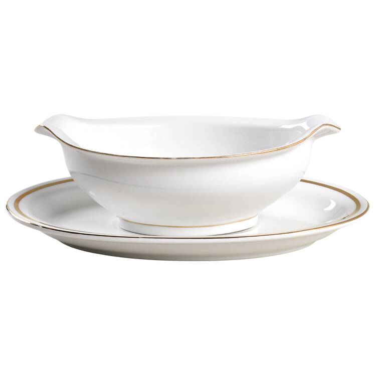 D'Or Gravy Boat & Underplate