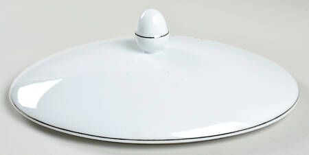 Albi (Platinum Trim) Lid for Oval Vegetable