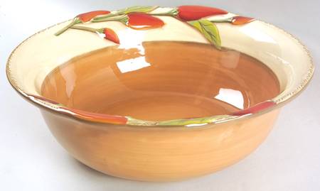 Serrano 12" Round Vegetable Bowl