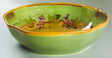 Rustic Vines 13" Pasta Serving Bowl