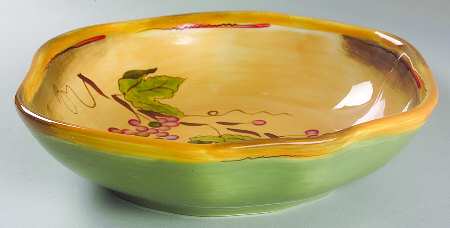 Rustic Vines 9" Individual Pasta Bowl