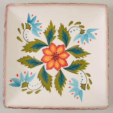 Wildflower Salad Plate
