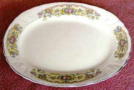 2887 11" Oval Serving Platter