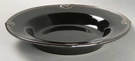 Embassy Black Large Rim Soup Bowl