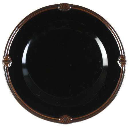 Embassy Black Salad Plate