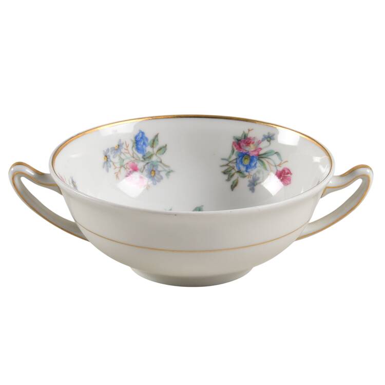 CHF1362 Flat Cream Soup Bowl