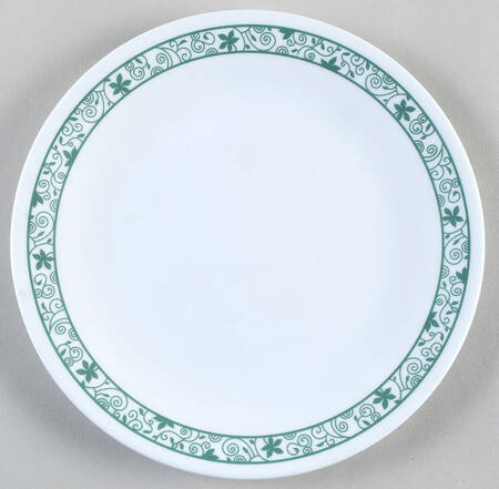 Green Winding Gate (Corelle) Luncheon Plate