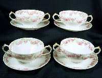 Schleiger 195-11 Flat Bouillon Cup & Saucer