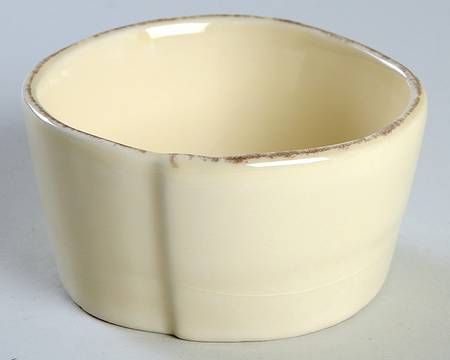 Mason Ivory Fruit/Dessert (Sauce) Bowl by Crate & Barrel