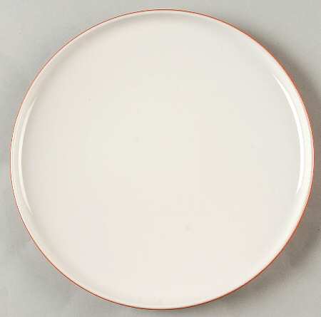 Cinnabar Floral Salad Plate