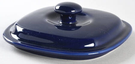 Indigo Blue Lid for 16 Oz Square Casserole