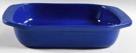 Indigo Blue 14" Rectangular Baker