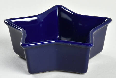 Indigo Blue Open Candy Dish