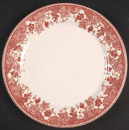 Vineyard Pink Salad Plate