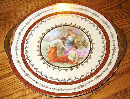 CEB107 Handled Cake Plate