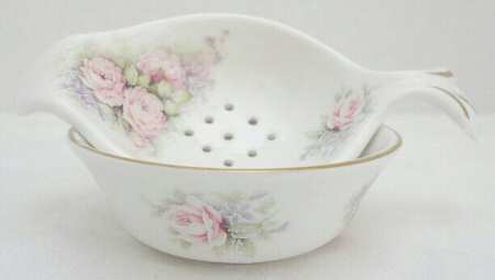 Romance Rose (Not Swirl) Tea Strainer No Bowl