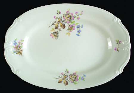 Margaret 12" Oval Serving Platter