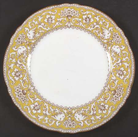 Ellesmere Yellow (Mustard Trim) by Crown Staffordshire