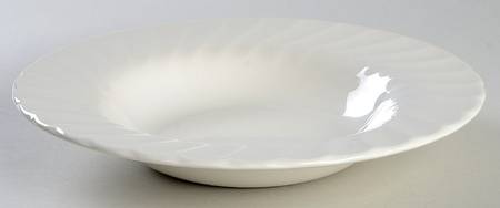 Chelsea White (Colombia) Rim Soup Bowl