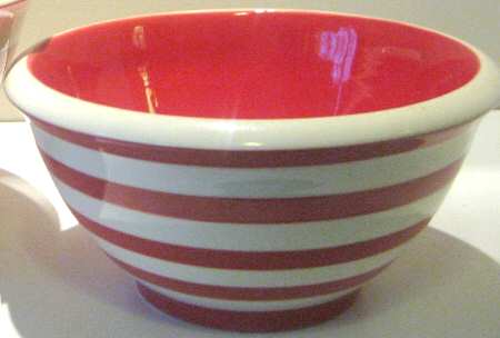 Peppermint Stripe (Platter) by Crate &amp; Barrel