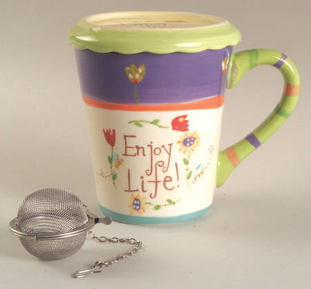 Sentiments Mug with Lid & Infuser
