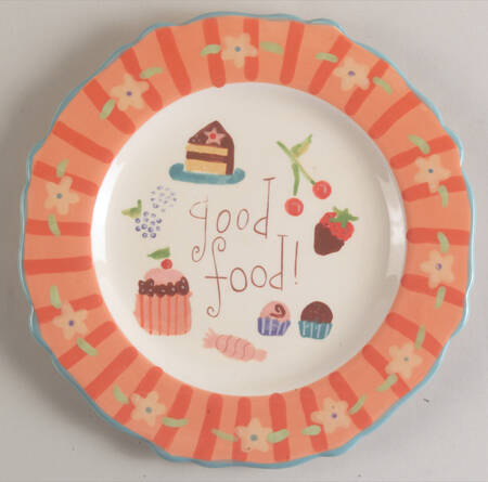 Sentiments Salad/Dessert Plate