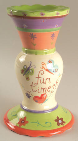 Sentiments 9" Pillar Candleholder