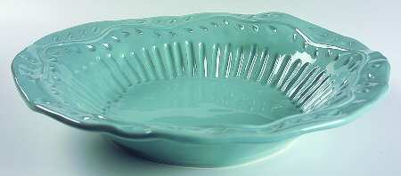 Rustica Aqua 14" Pasta Serving Bowl