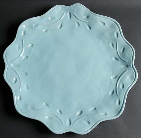 Rustica Aqua 16" Chop Plate (Round Platter)