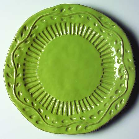 Rustica Green Dinner Plate