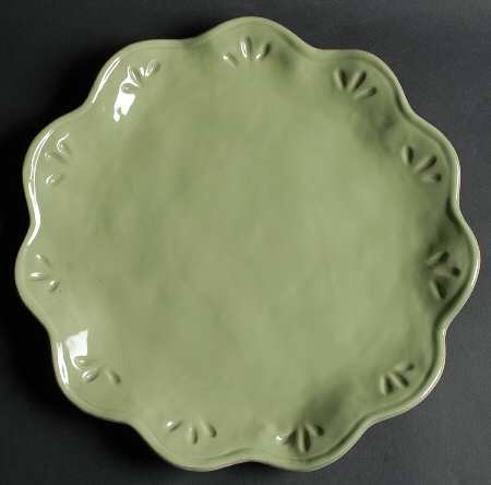 Rustica Green 13" Chop Plate (Round Platter)